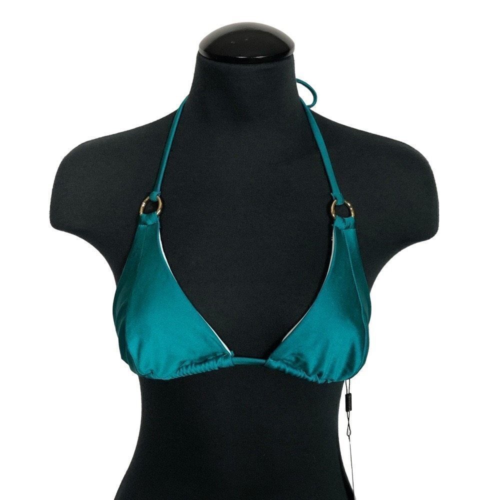 Relleciga Green String Bikini Top - Women’s S